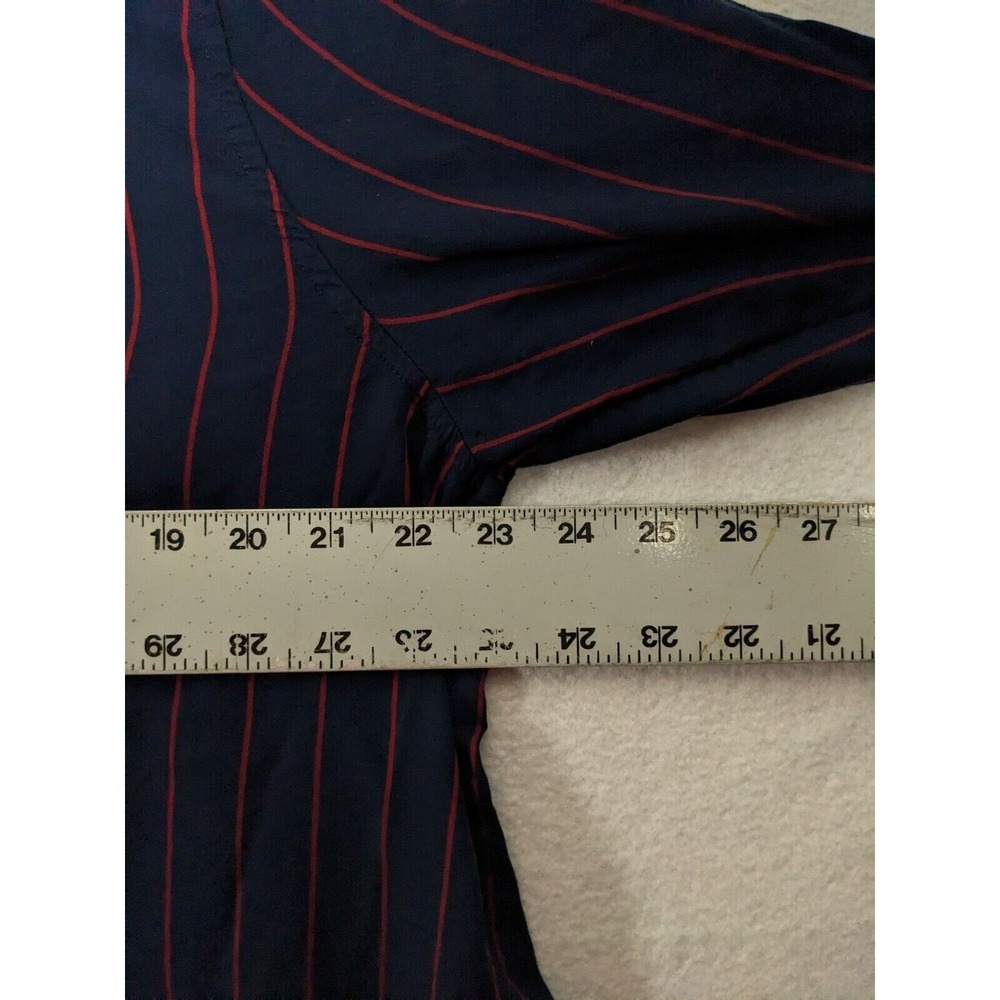 Banana Republic Mens Shirt‎ Size XL Long Sleve Stripes Parker Tunic Fit Lyocell - Picture 3 of 9